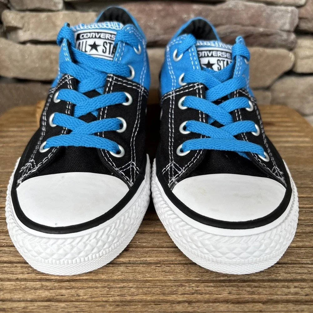 Converse Chuck Taylor All Star Youth Boy's Lace Up Shoes Royal Blue/Black (13.5)